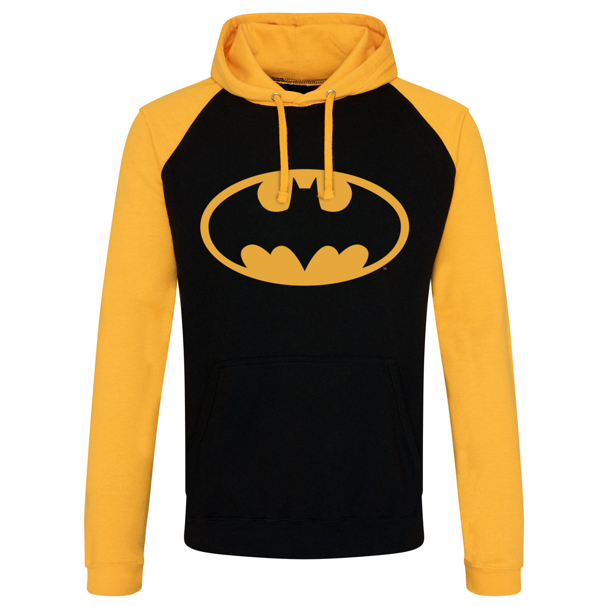 Batman Signal Logo Baseball Hoodie