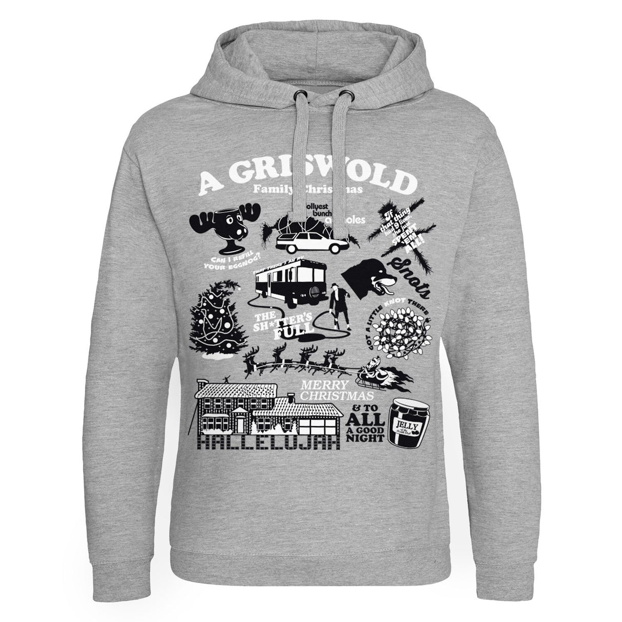 National Lampoon's Christmas Icons Epic Hoodie