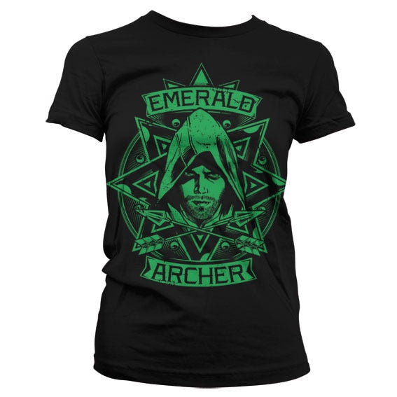 Arrow - Emerald Archer Girly T-Shirt