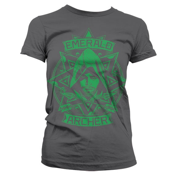 Arrow - Emerald Archer Girly T-Shirt