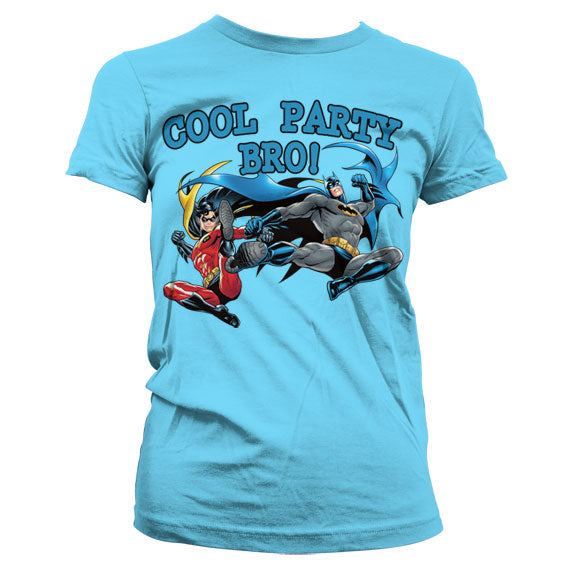 Batman - Cool Party Bro! Girly T-Shirt