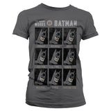 The Many Moods Of Batman Girly Tee