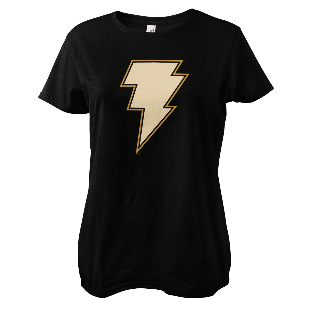 Black Adam - Lightning Logo Girly Tee