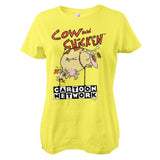 Cow and Chicken Balloon Girly Tee