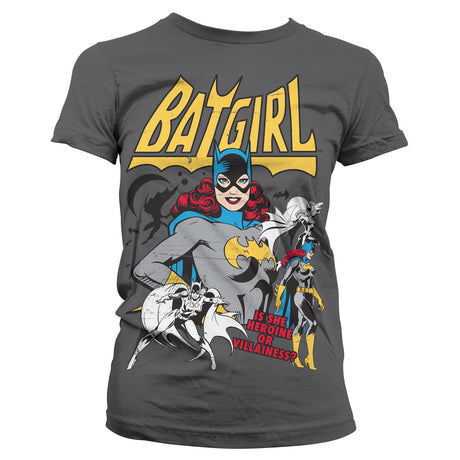 Batgirl - Hero Or Villain Girly Tee