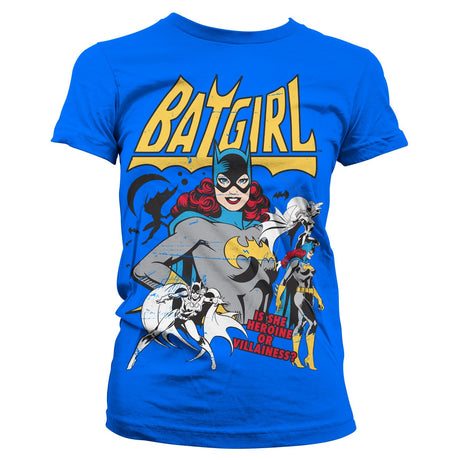 Batgirl - Hero Or Villain Girly Tee