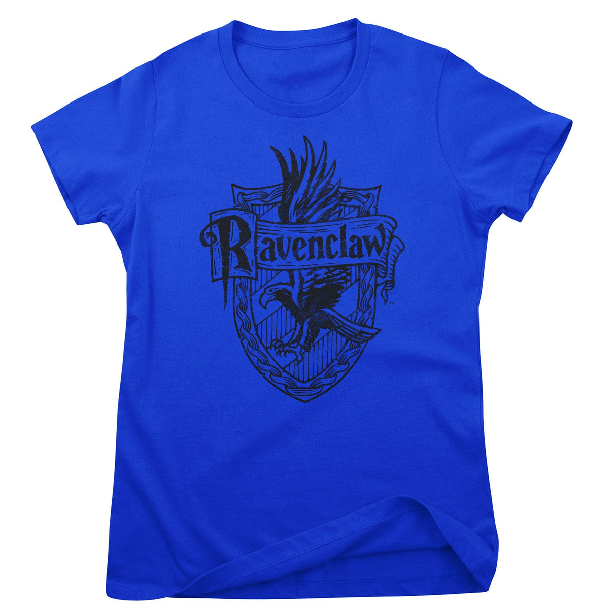 Harry Potter - Ravenclaw Washed Crest Girly Tee