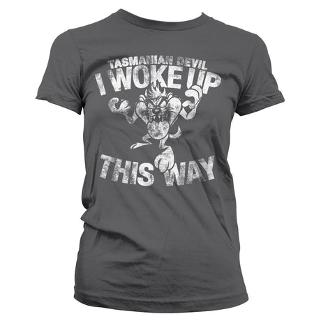 Tasmanian Devil - I Woke Up This Way Girly Tee