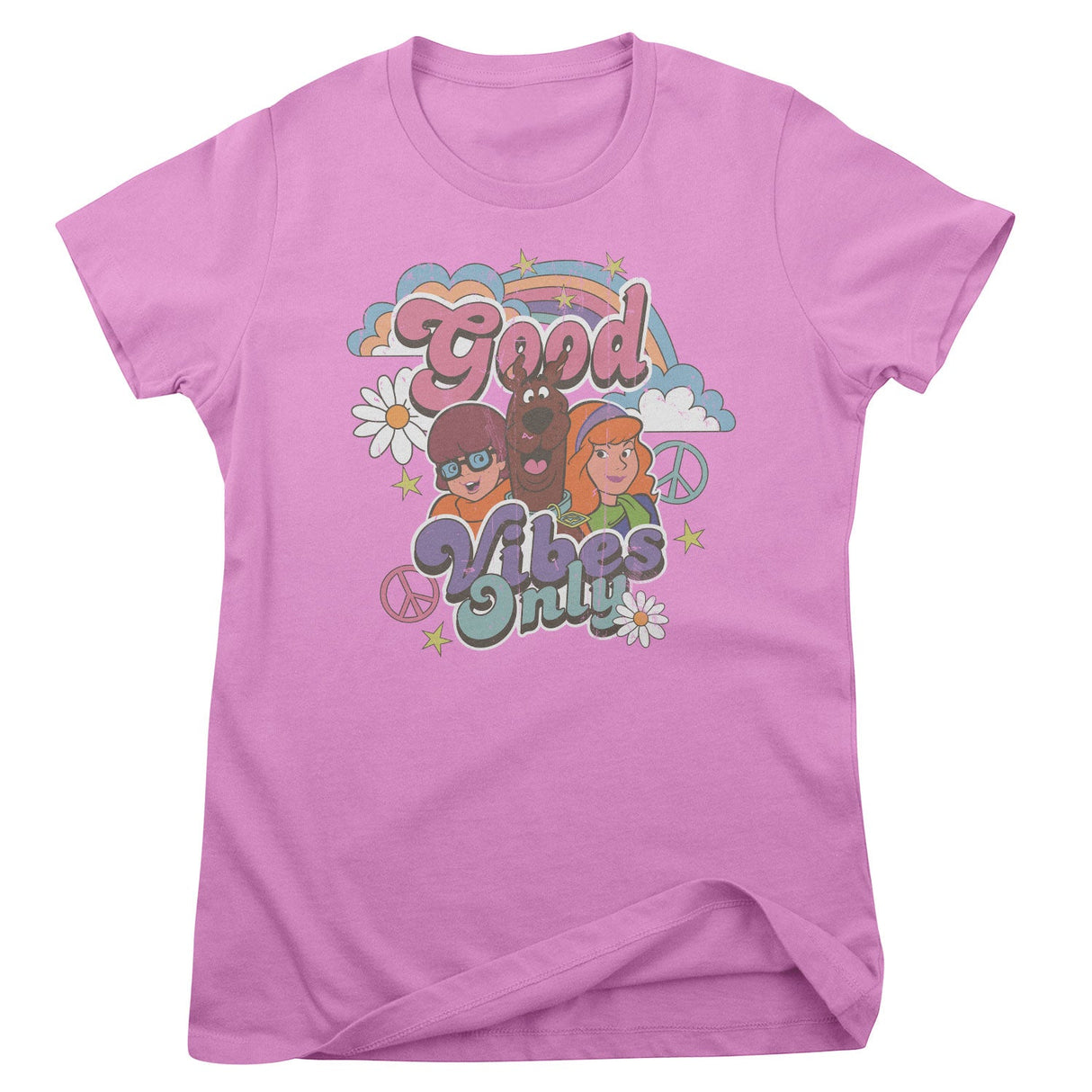 Scooby-Doo - Good Vibes Only Girly Tee