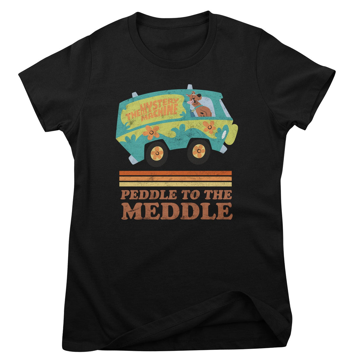Scooby-Doo Pedal To The Meddle Girly Tee