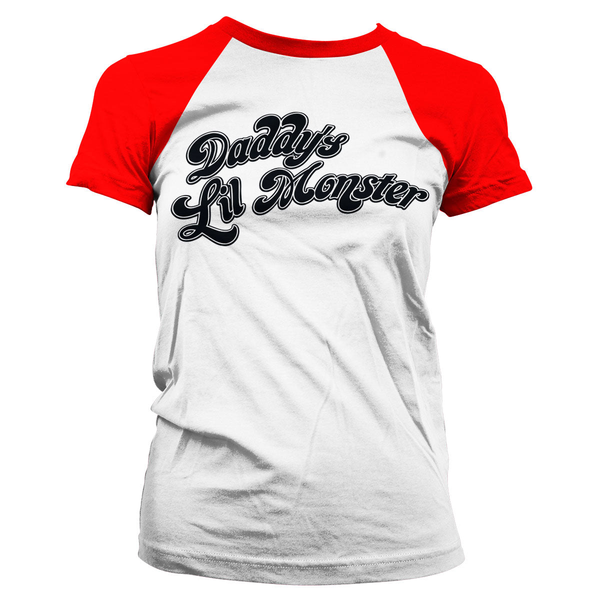 Daddy´s Lil Monster Baseball Girly Tee