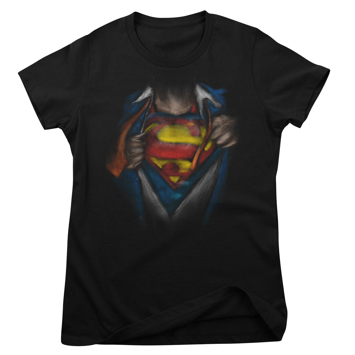 Superman Suit Girly Tee