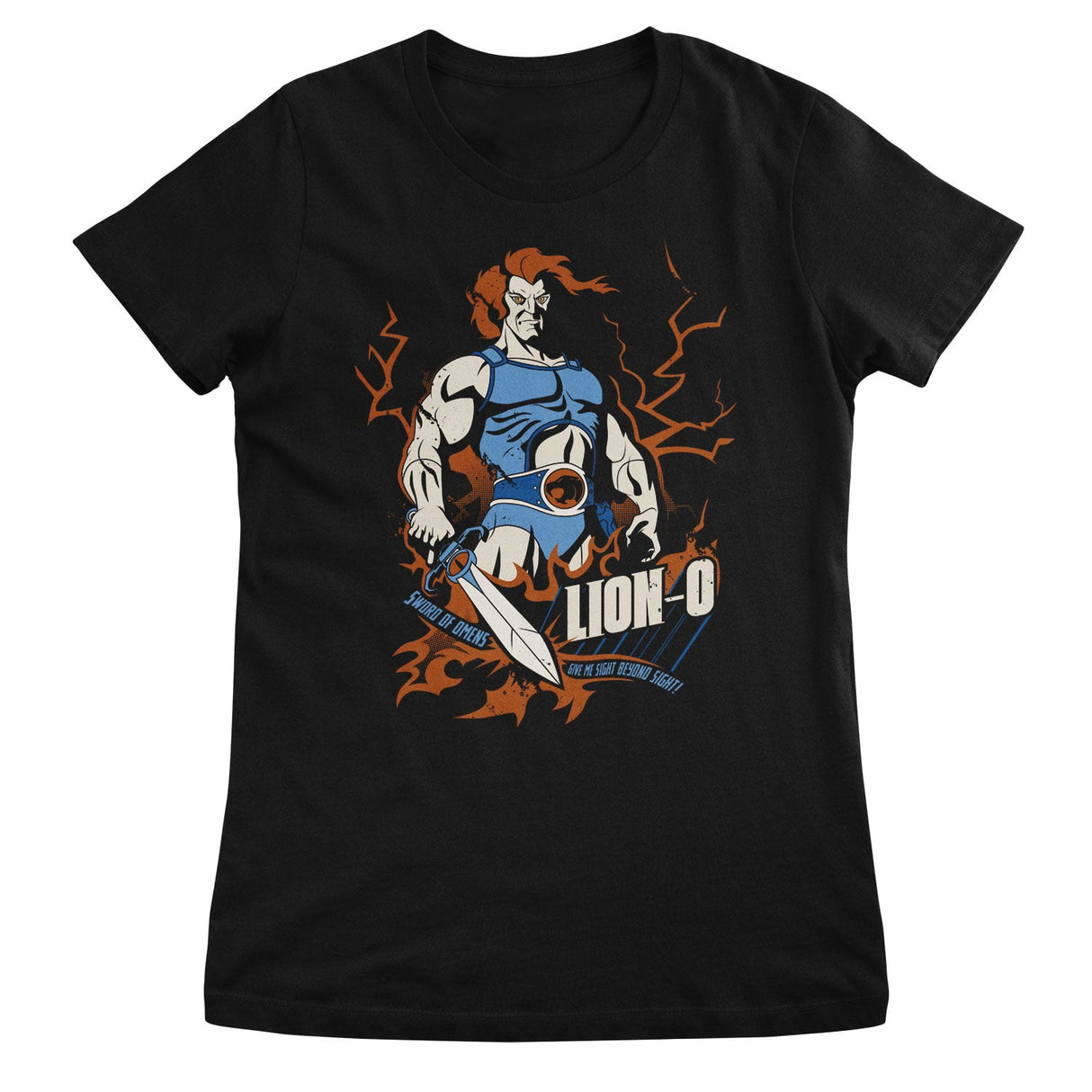 Thundercats - Lion-O Crack Girly Tee