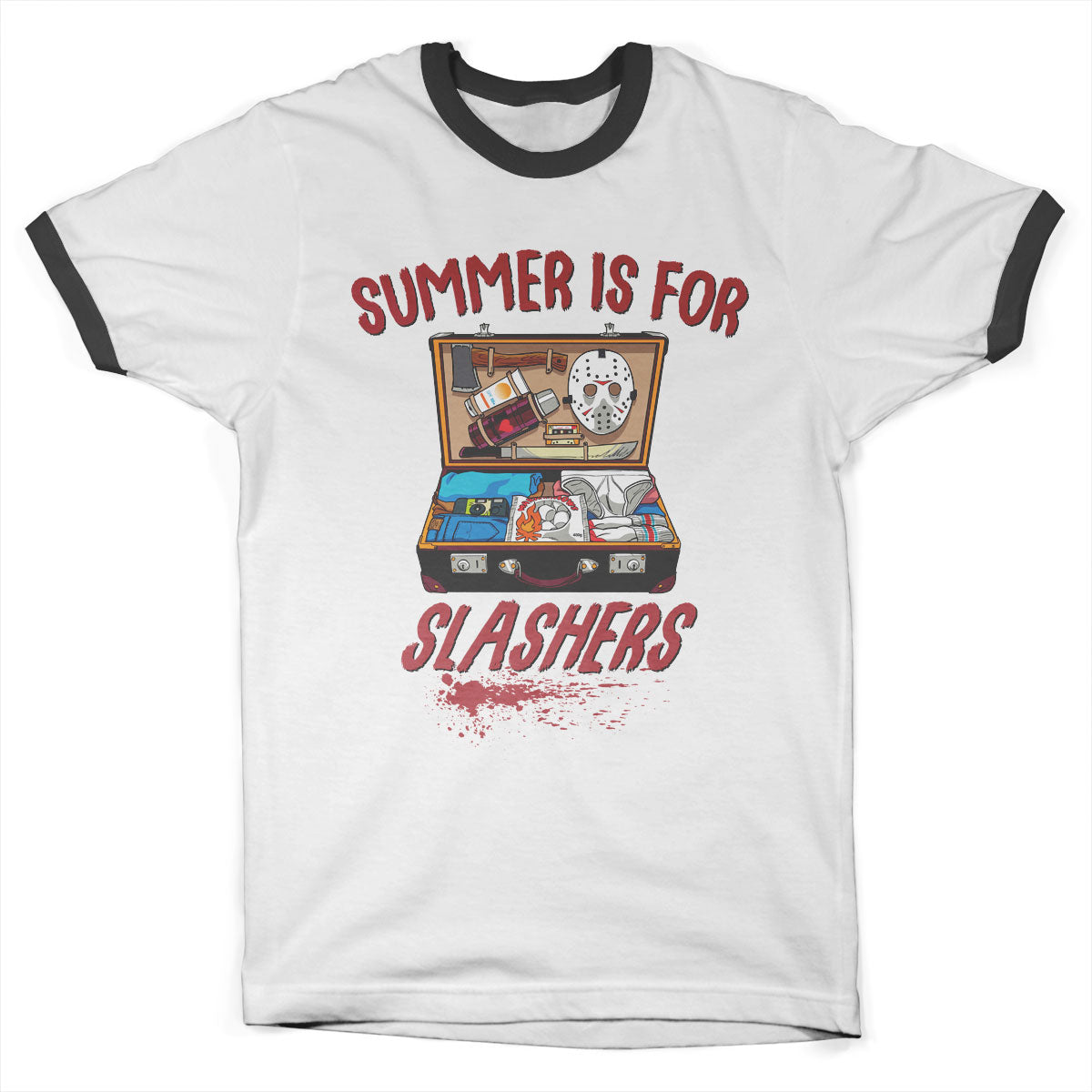 Summer Is For Slashers Ringer Tee