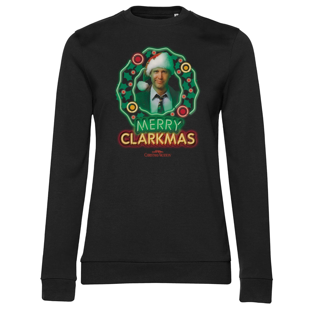 Lampoon's Christmas - Merry Clarkmas Girly Sweatshirt