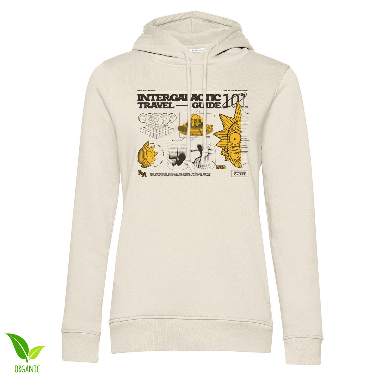 Intergalactic Travel Guide Girly Hoodie