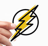 The Flash Doodle Logo Sticker