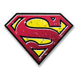 Superman Distressed S Shield Sticker