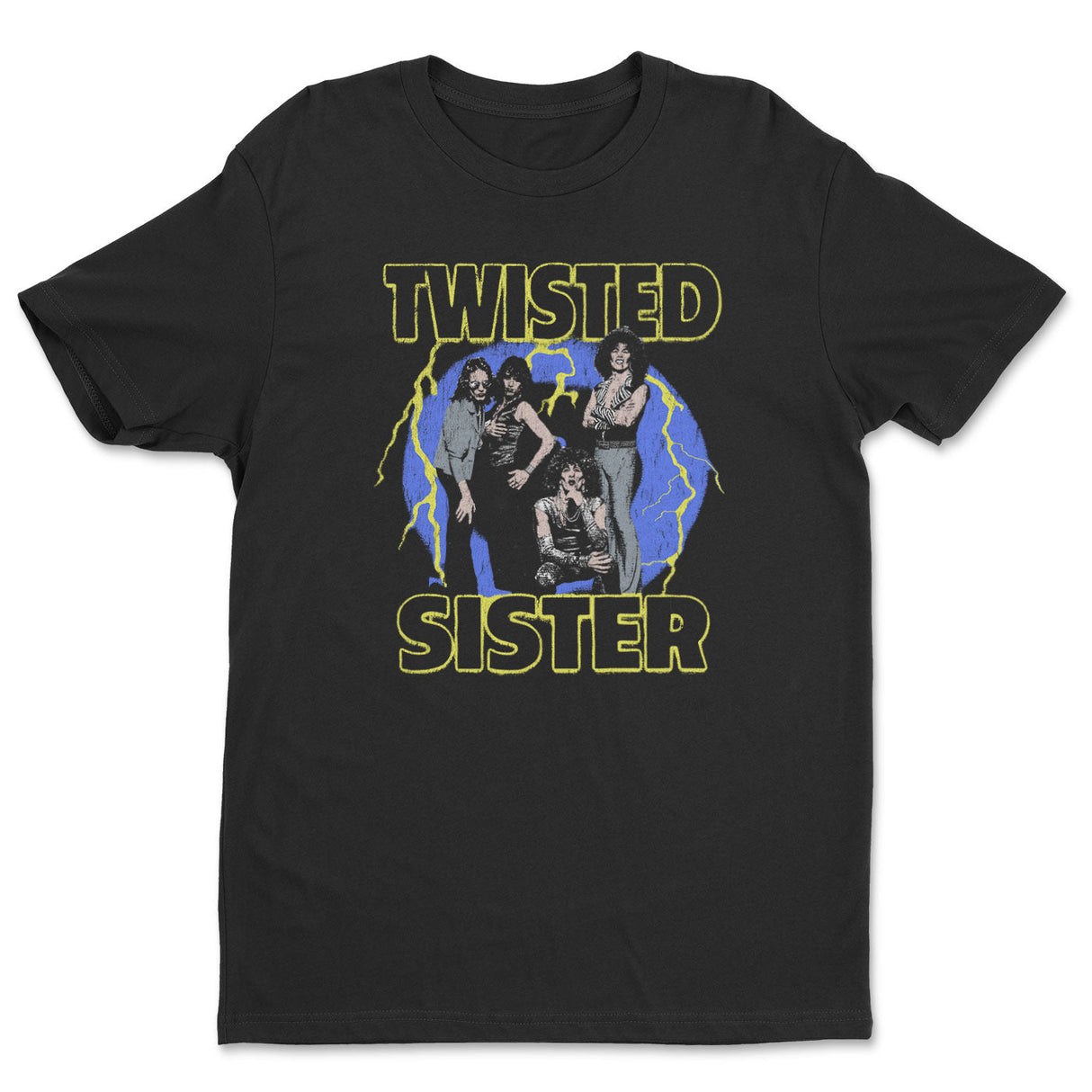 Twisted Sister Vintage Lightning T-Shirt