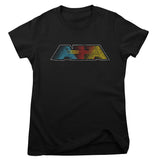 A-Ha Retro Logo Girly Tee