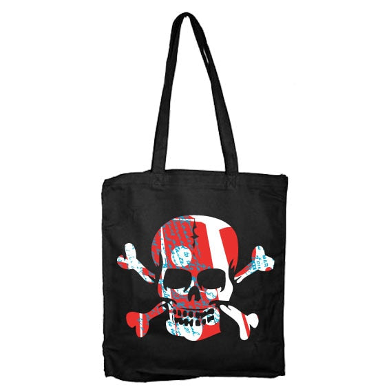 Colorful Skulle Tote Bag