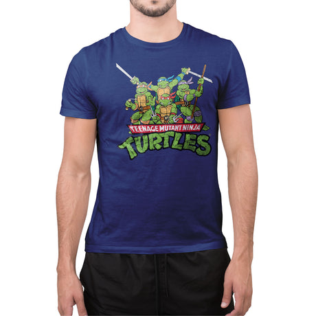 Turtles Distressed Group T-Shirt