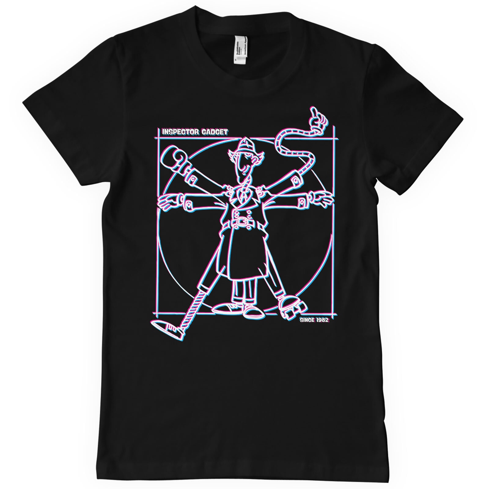 Inspector Gadget - Vitruvian Man T-Shirt