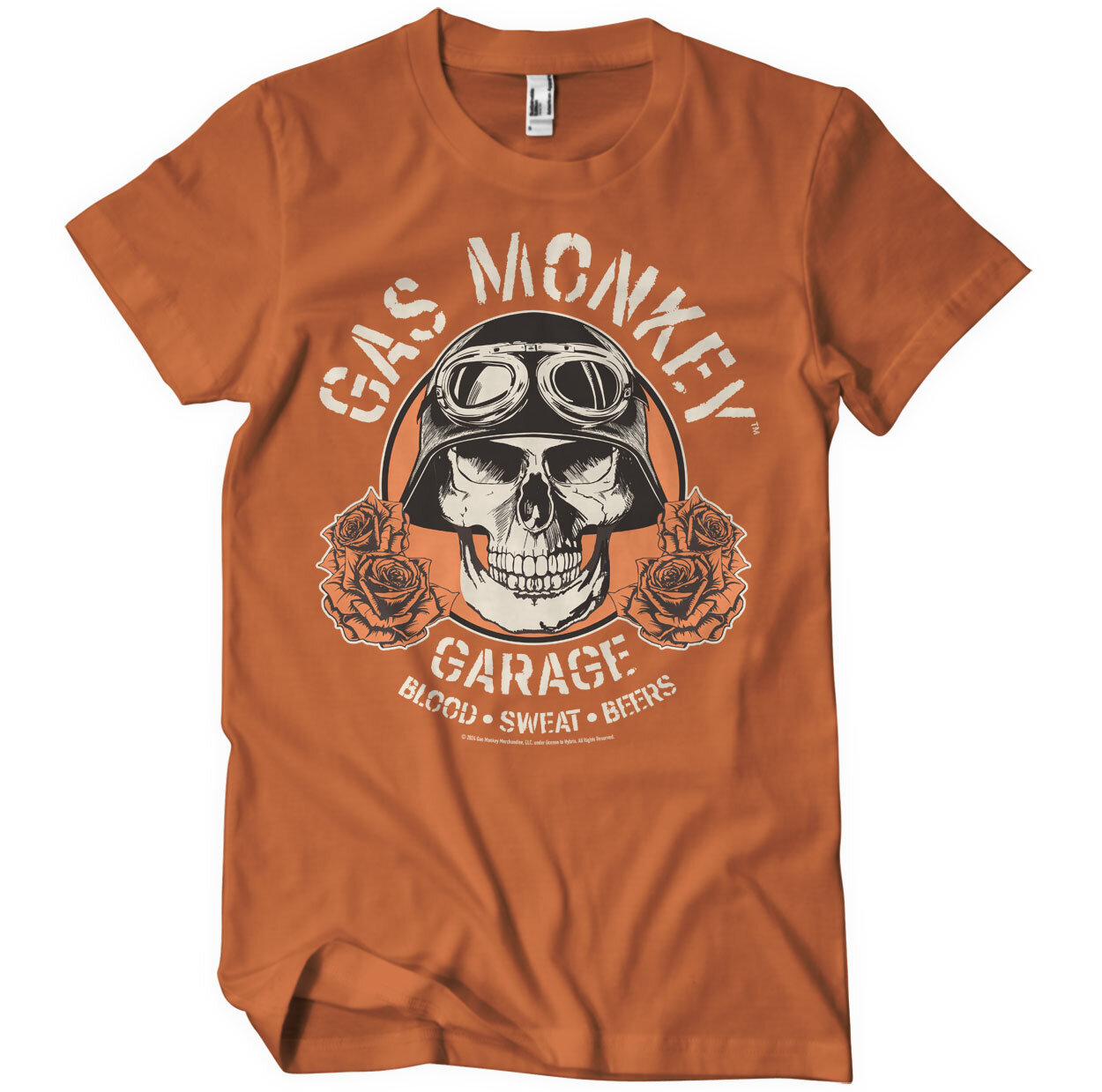 Gas Monkey Garage Skull T-Shirt