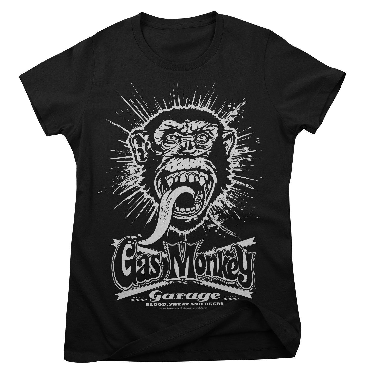 Gas Monkey Garage Explosion Girly Tee