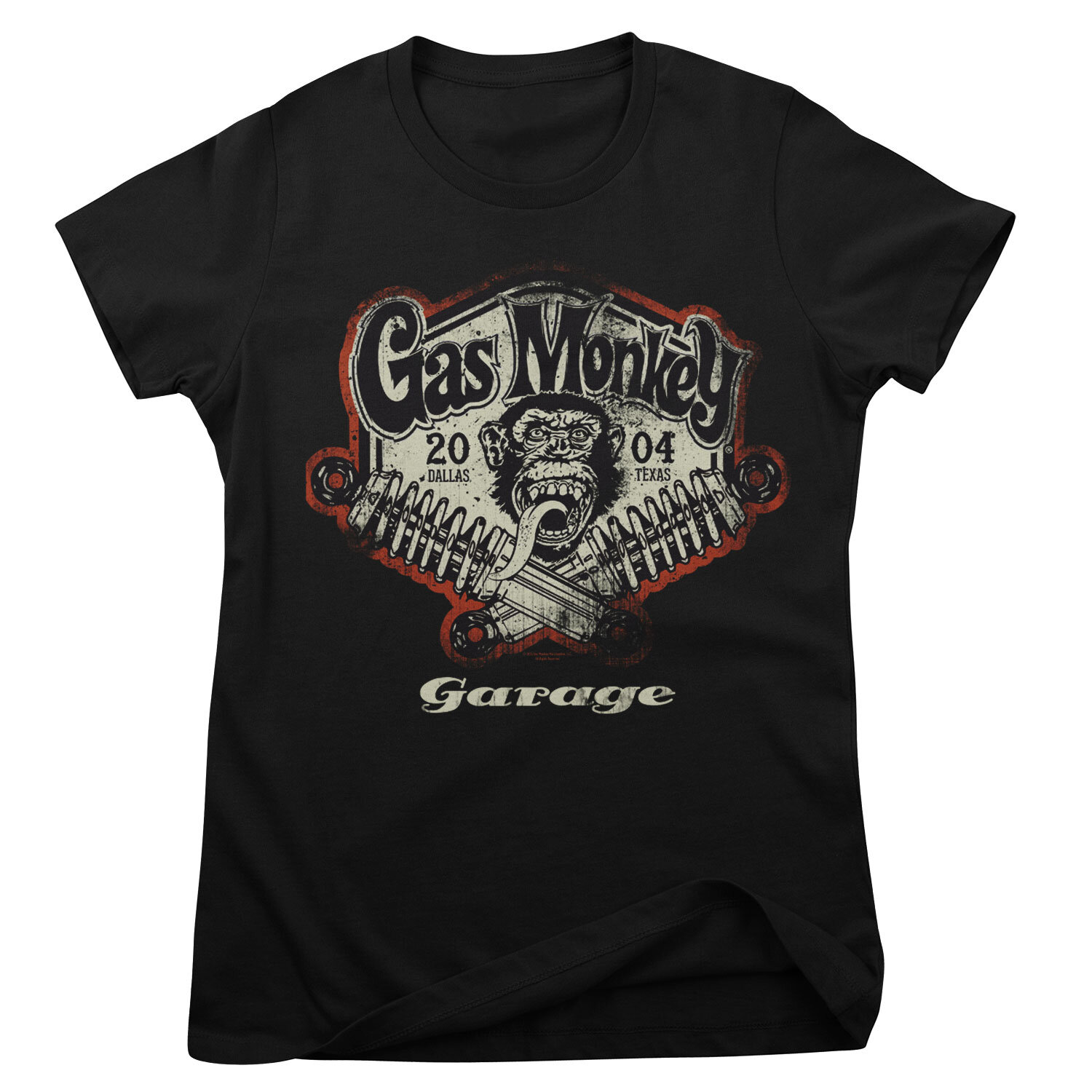 Gas Monkey Garage Spring Coils Girly Tee