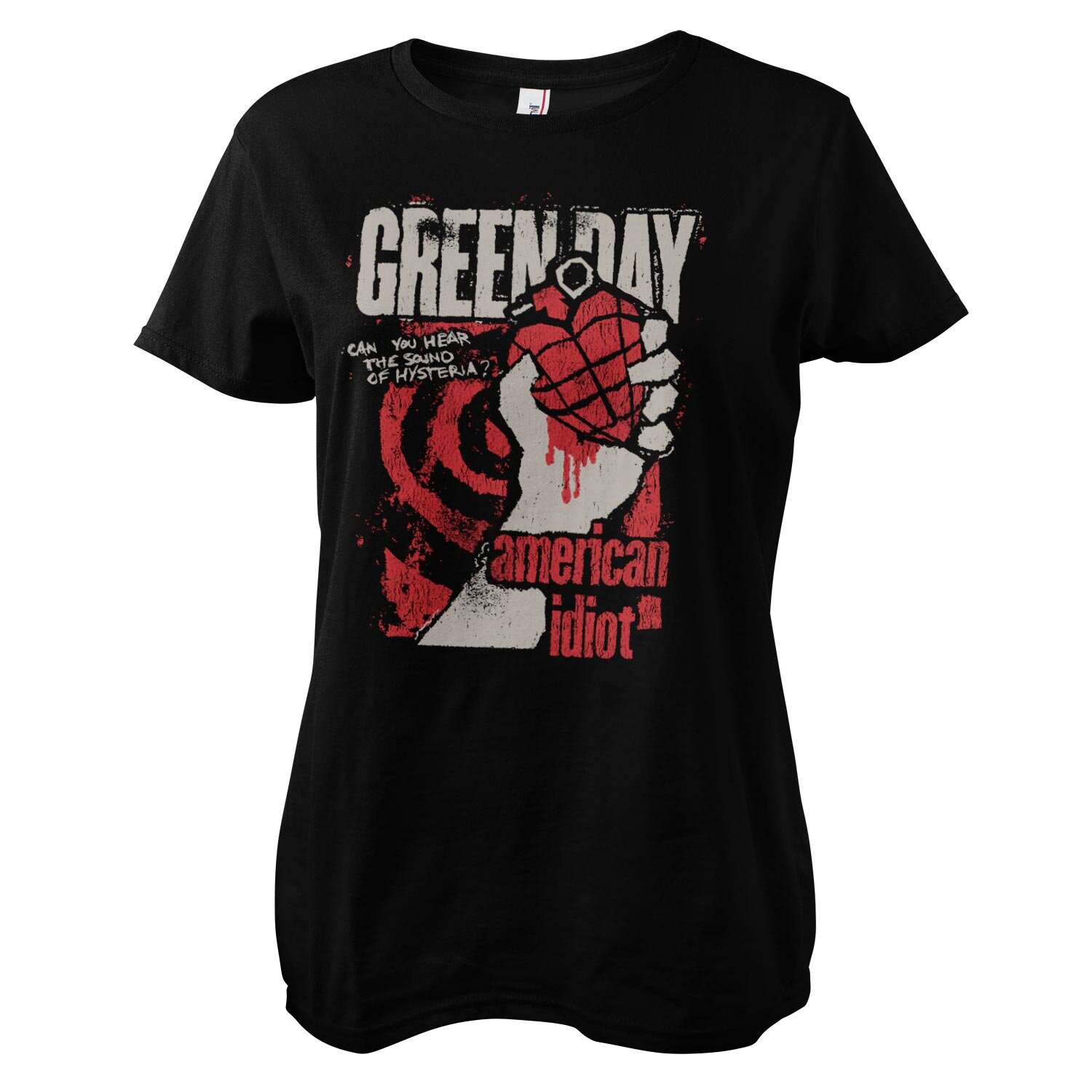 American Idiot Spiral Arm Girly Tee